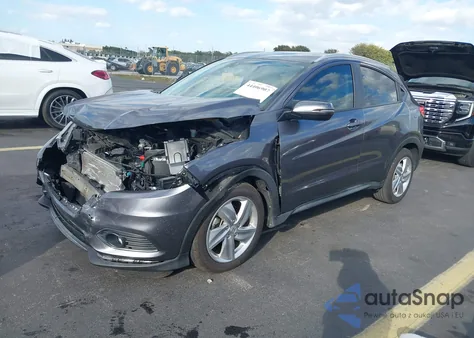 2019 Honda Hr-V Ex-L z USA, uszkodzony, nr VIN 3CZRU5H74KM730076